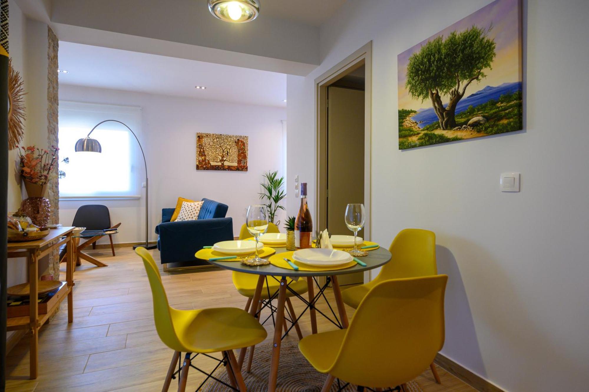 קלמאטה Chic Apartment In Nature, 5-Min Walk To The Beach מראה חיצוני תמונה